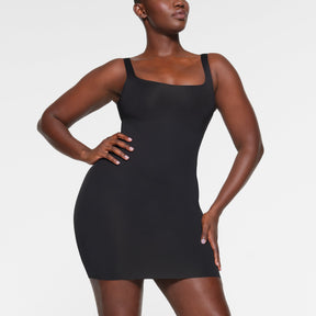 SKIMS BODY TANK SLIP DRESS | ONYX