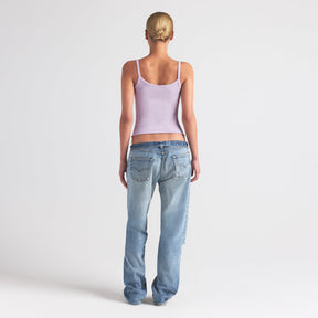 DROP NEEDLE POINTELLE LONG CAMI | WISTERIA