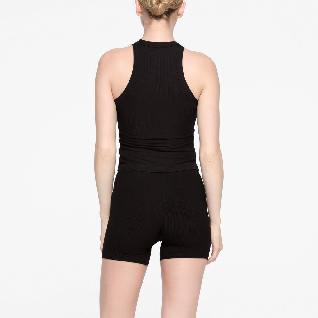 SOFT LOUNGE HIGH NECK TANK | ONYX