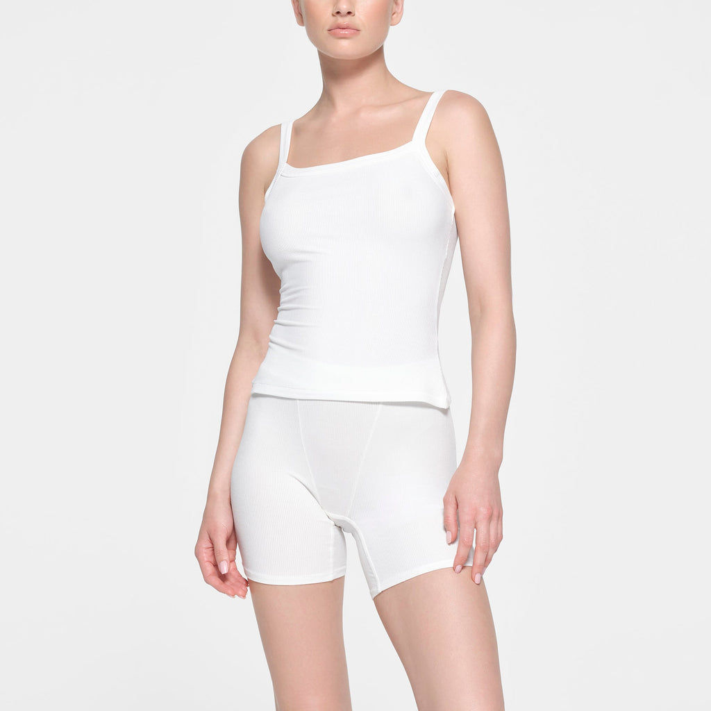 SOFT LOUNGE SCOOP NECK TANK | MARBLE