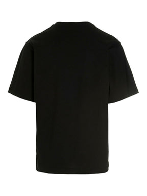 Dolce & Gabbana Detailed DG Embroidered Logo T-Shirt in Black