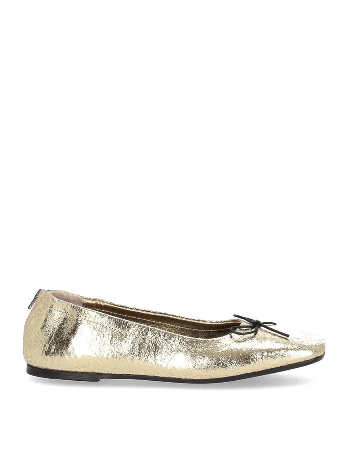 Golden Goose Amy With Zip Laminated Wrinkled Leather Upper