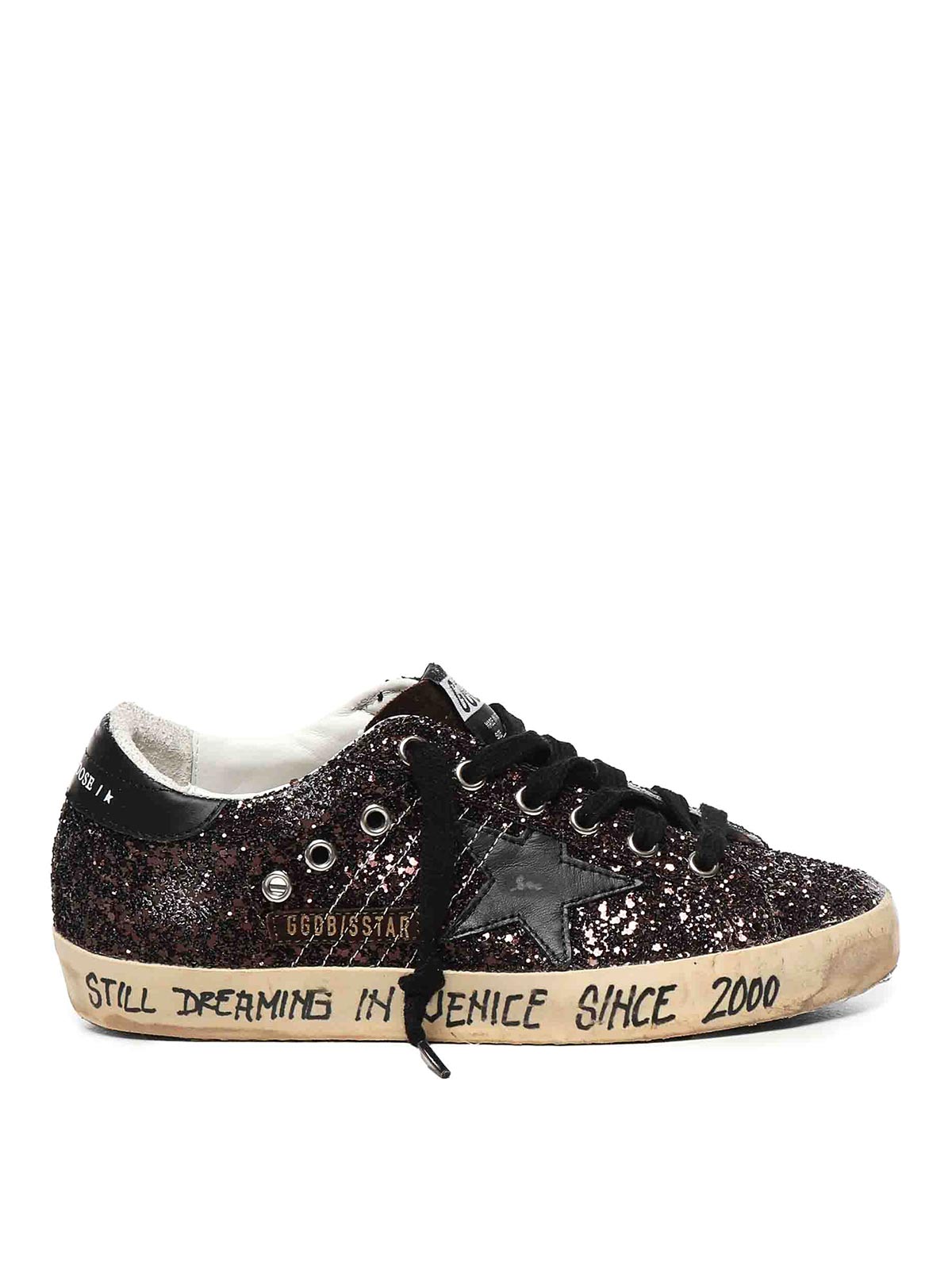 Golden Goose Super-Star Glitter Sneaker