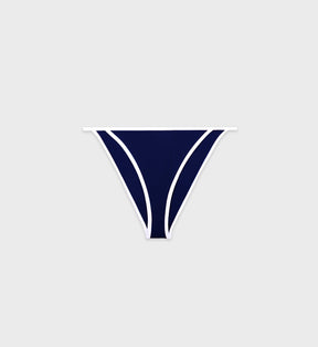 Kate Bikini Bottom - Navy/White