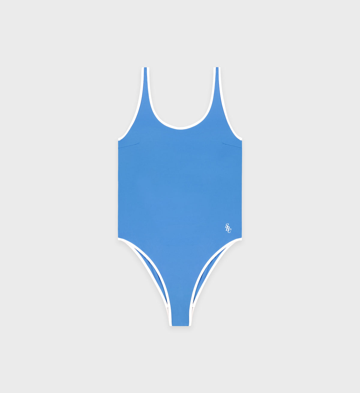 Carla One Piece - Juniper/White