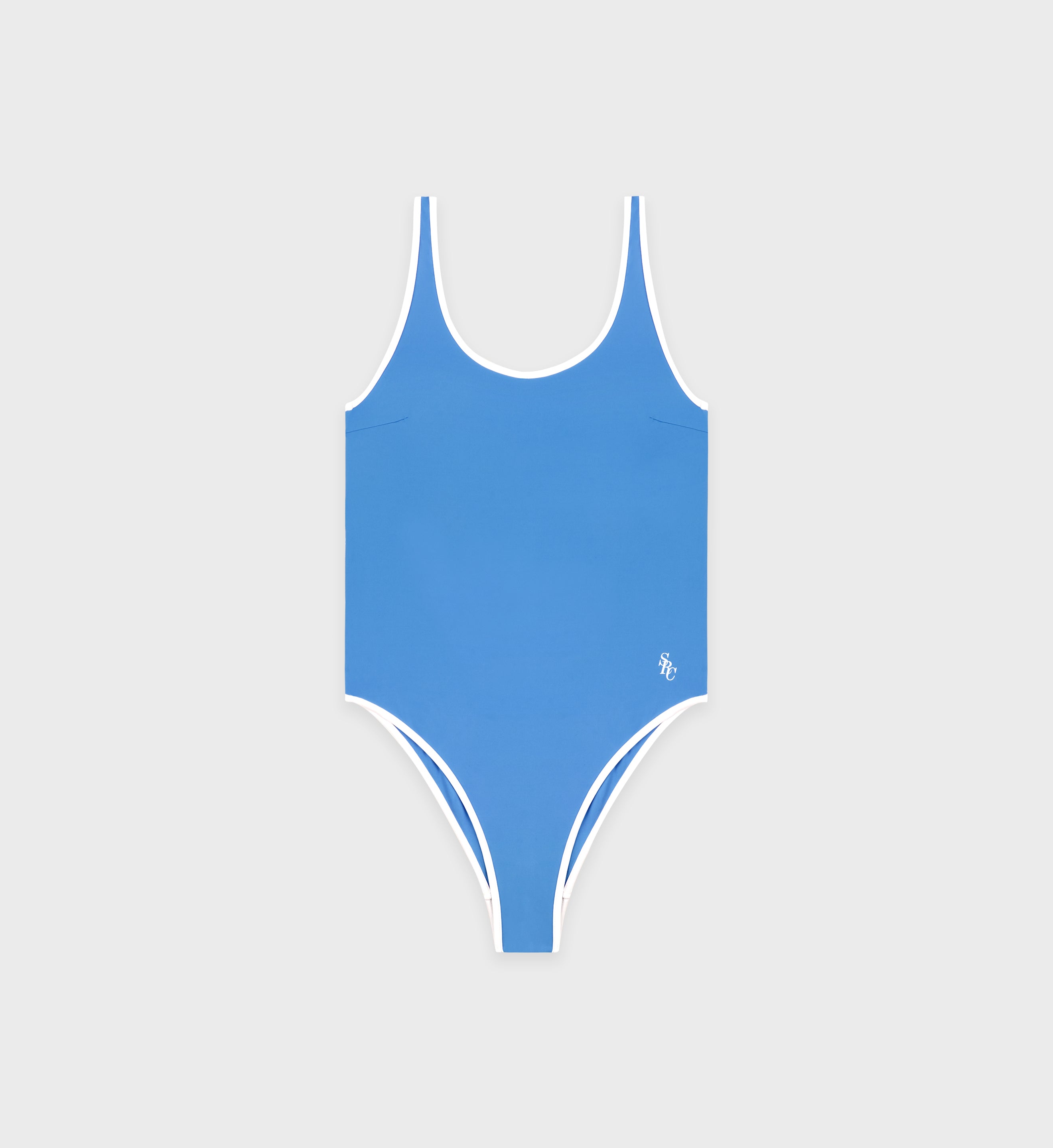 Carla One Piece - Juniper/White