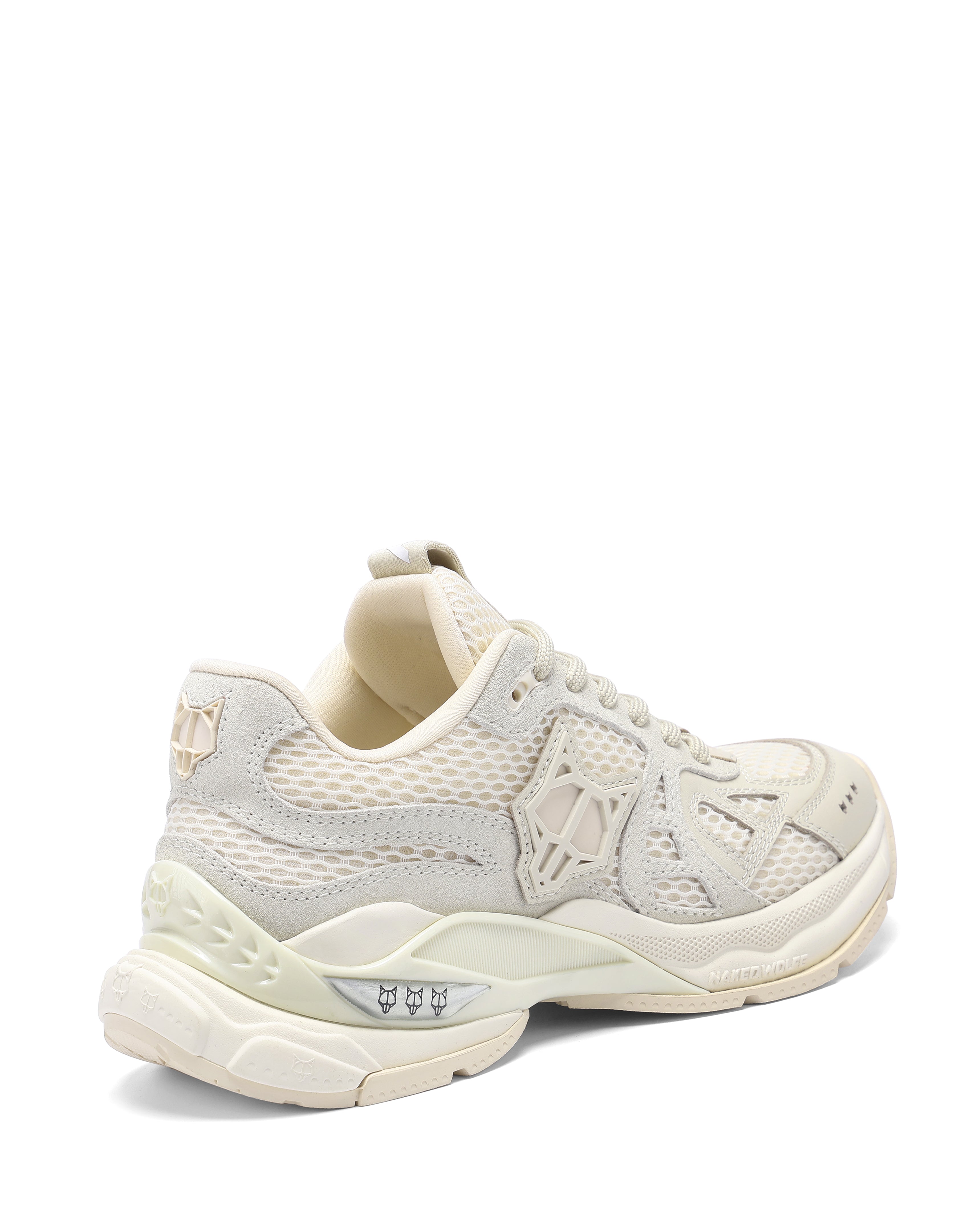 Smash Off-White Suede