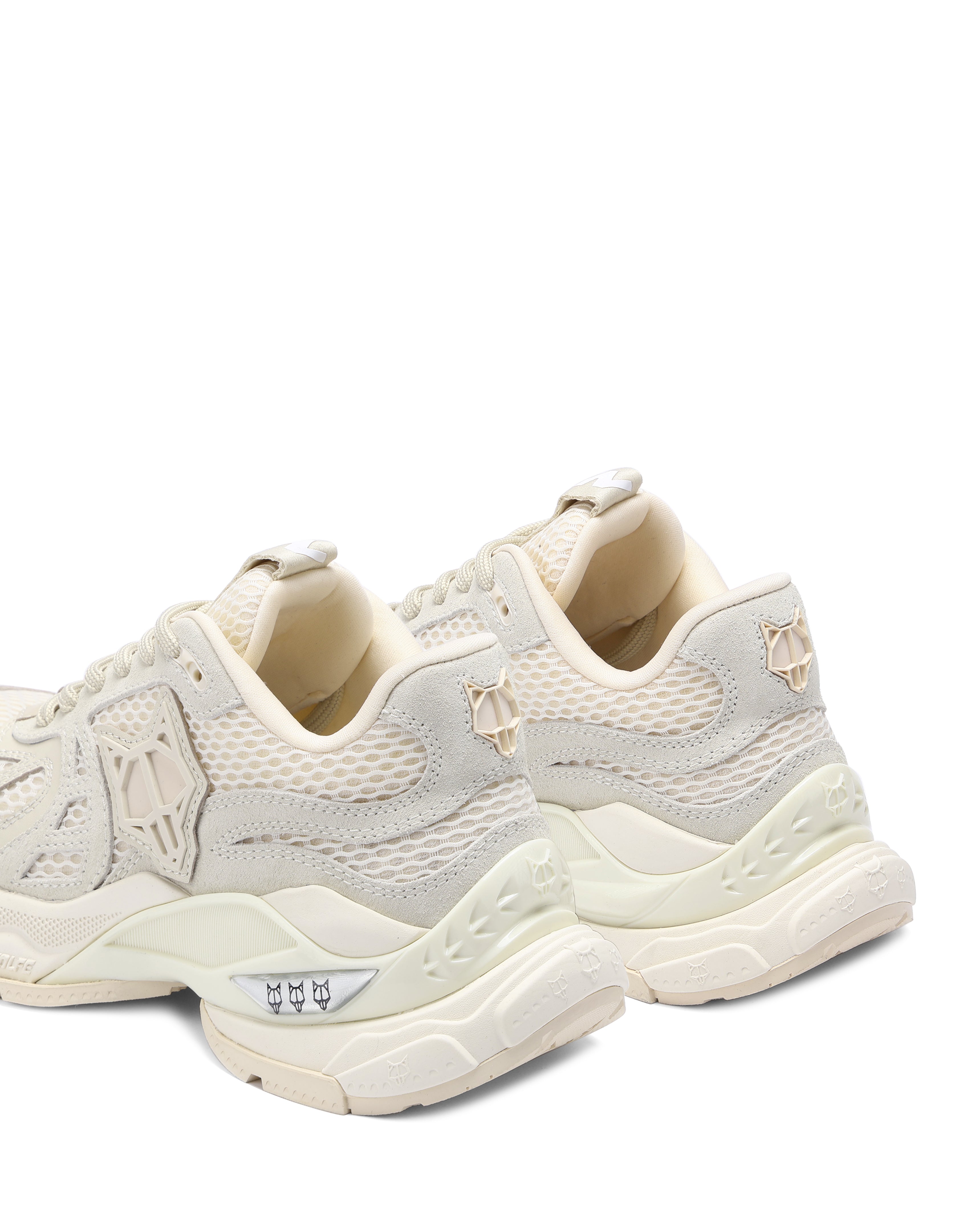 Smash Off-White Suede