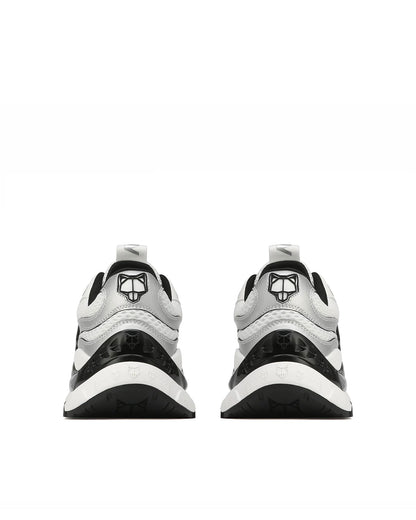 Smash White/Silver Mesh
