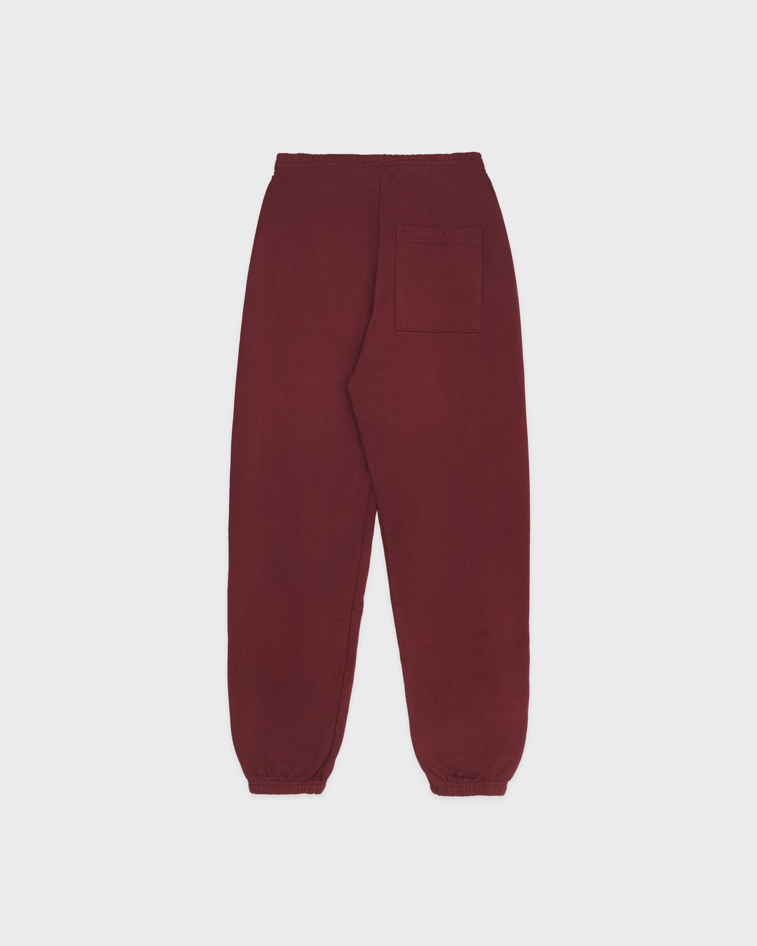 Soho Sweatpant - Merlot/Cream