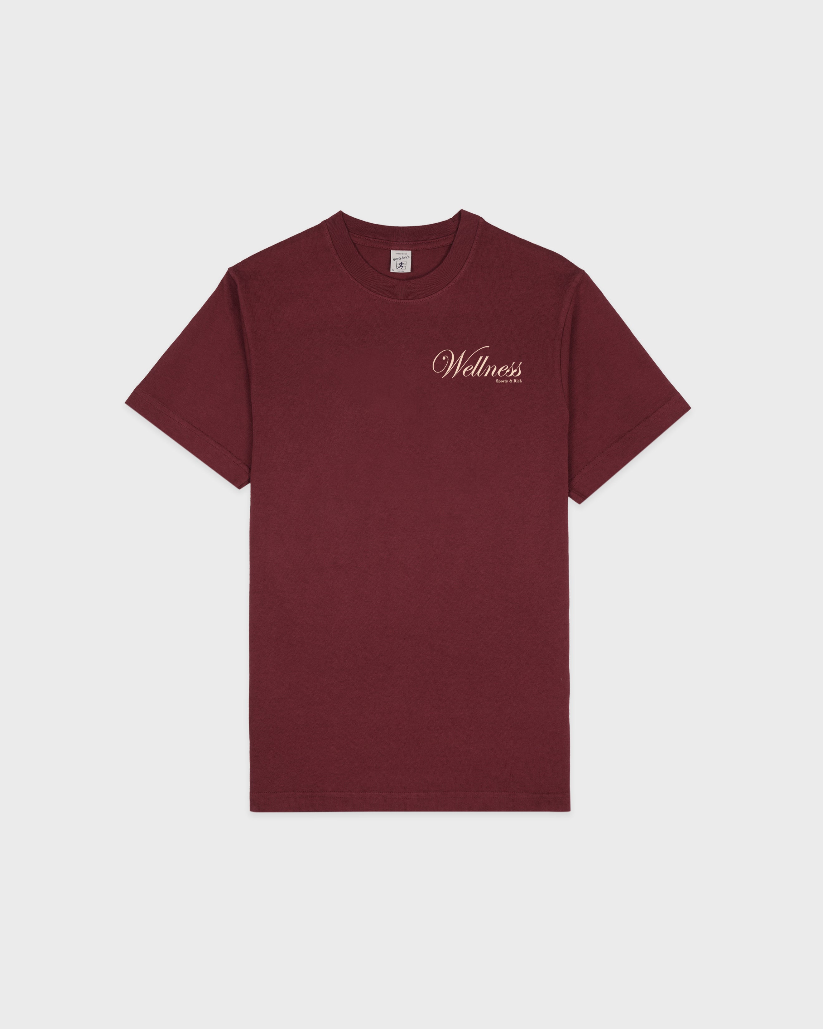 Soho T-Shirt - Merlot/Cream