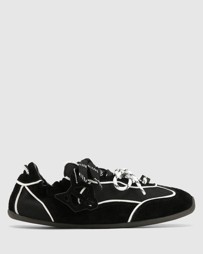 Soul Black Hairy Suede