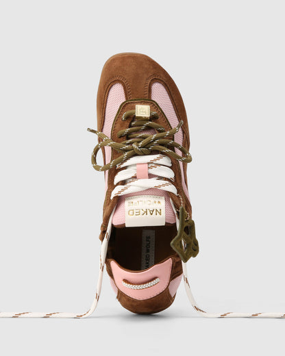 Soul Tan/Pink Suede