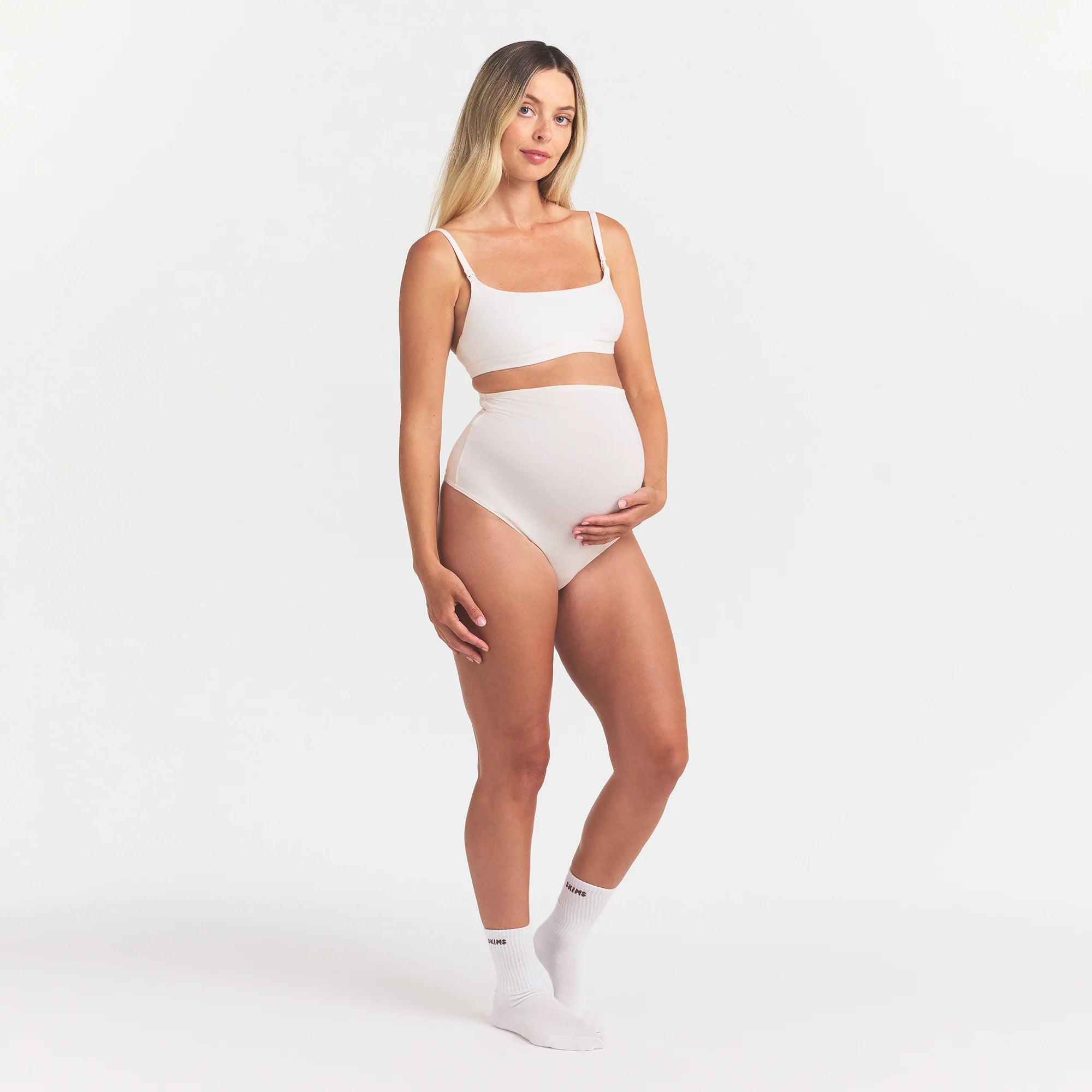 Cotton Jersey Maternity Nursing Scoop Bralette