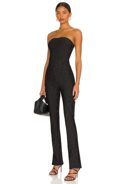superdown Kristina Jumpsuit in Black