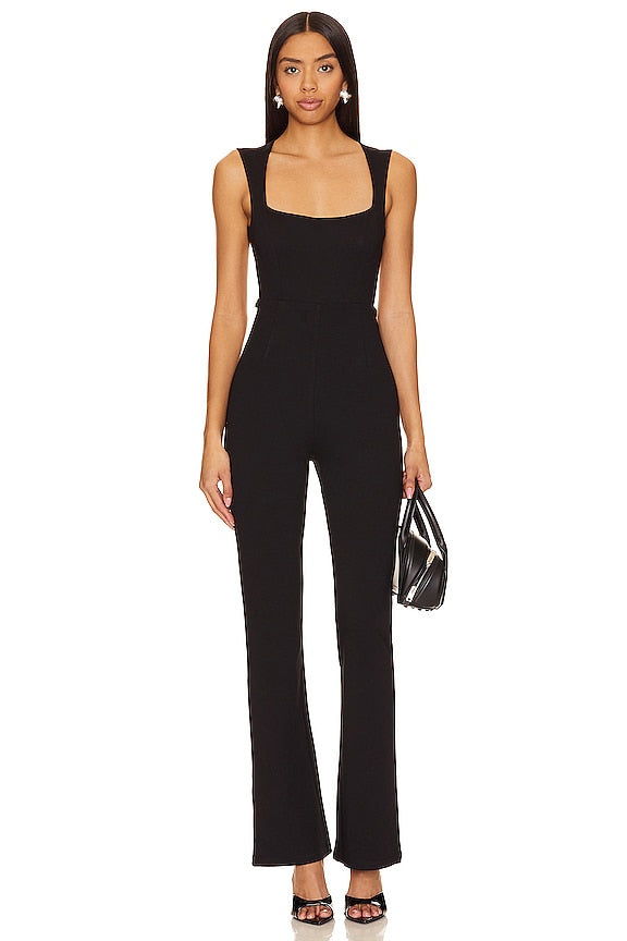 superdown Elania Jumpsuit in Black