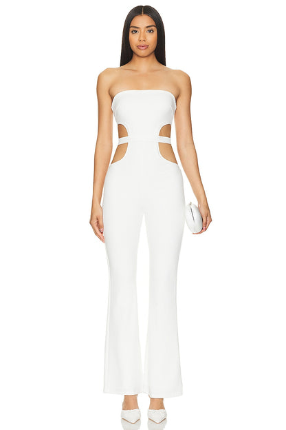 superdown Jasna Jumpsuit in White