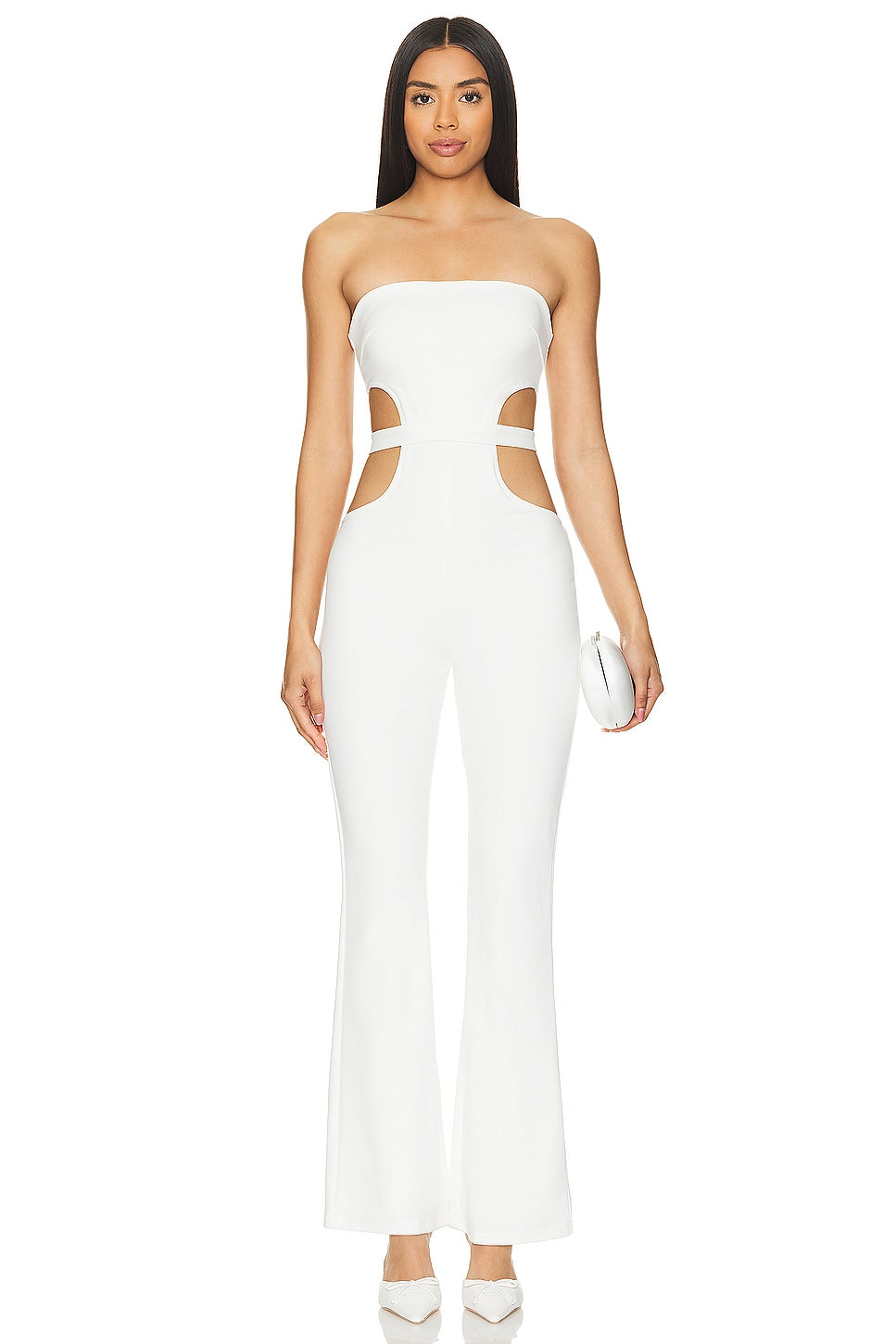 superdown Jasna Jumpsuit in White