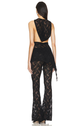 superdown Colson Pant Set in Black