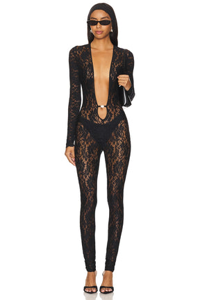 superdown Clarke Jumpsuit in Black