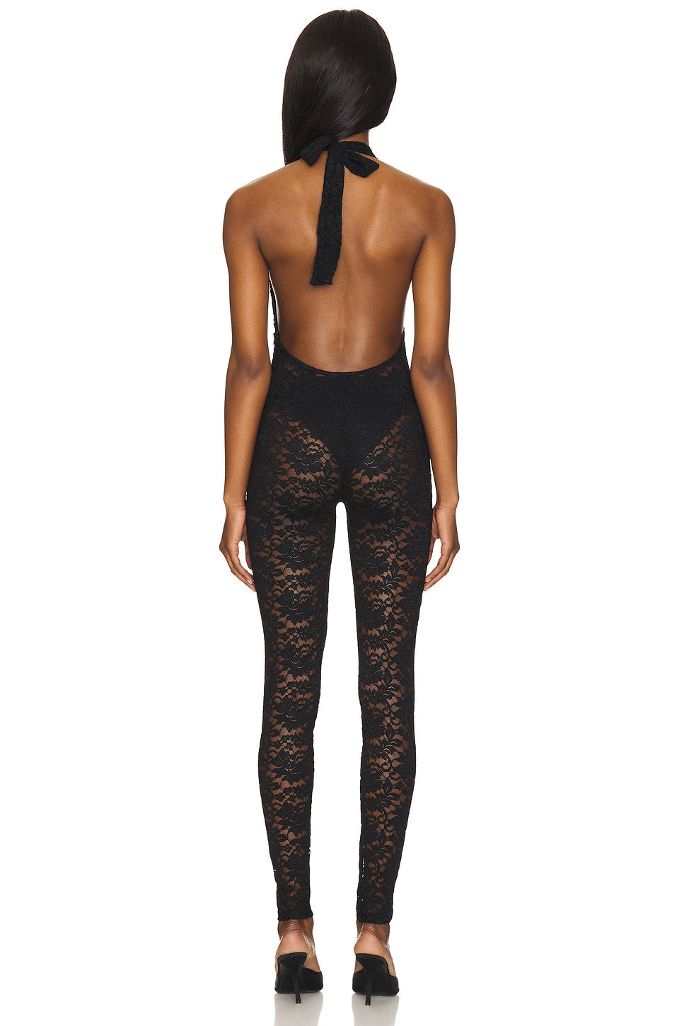 superdown Tayler Catsuit in Black