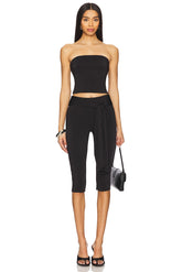 superdown Asher Capri Set in Black