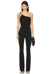 superdown Dela Jumpsuit in Black