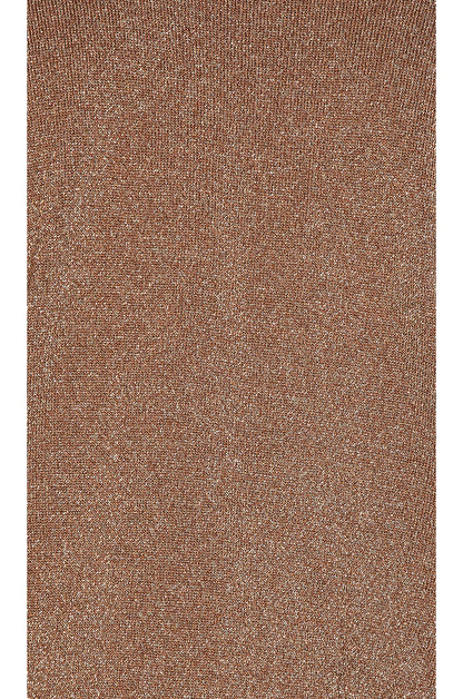 superdown Aura Mini Dress in Mocha Metallic