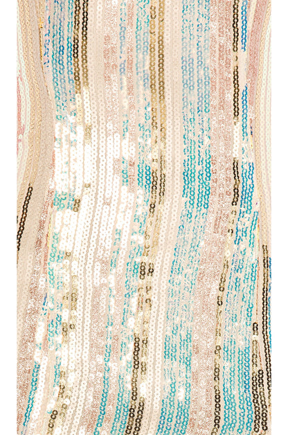 superdown Cicely Mini Dress in Sequin Multi