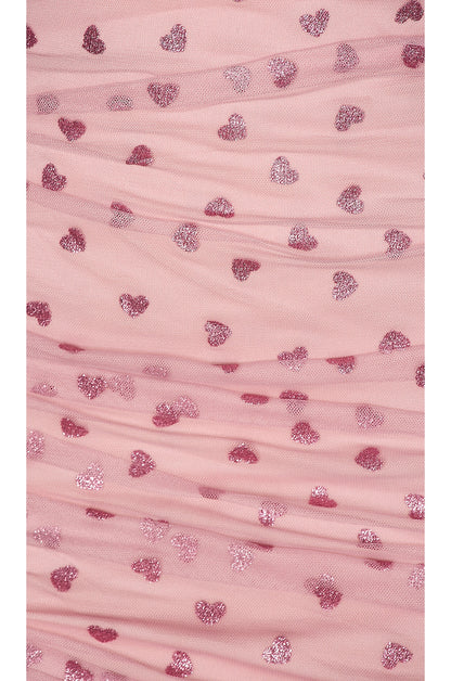 superdown Fifi Mesh Mini Dress in Pink