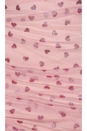 superdown Fifi Mesh Mini Dress in Pink