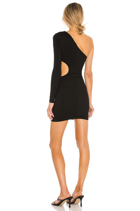 superdown Katia Cut Out Dress in Black