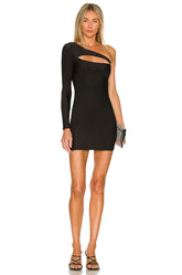 superdown Erika Cut Out Dress in Black
