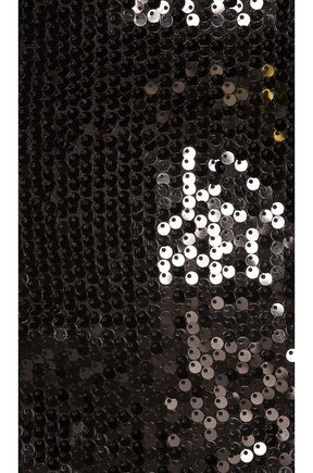 superdown Jessie Sequin Mini Dress in Black