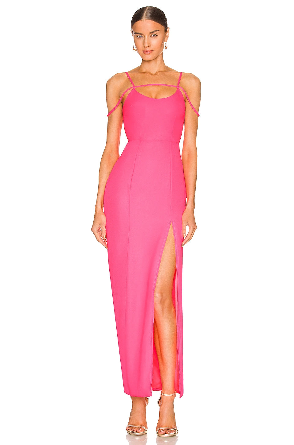 superdown Analisa Maxi Dress in Pink