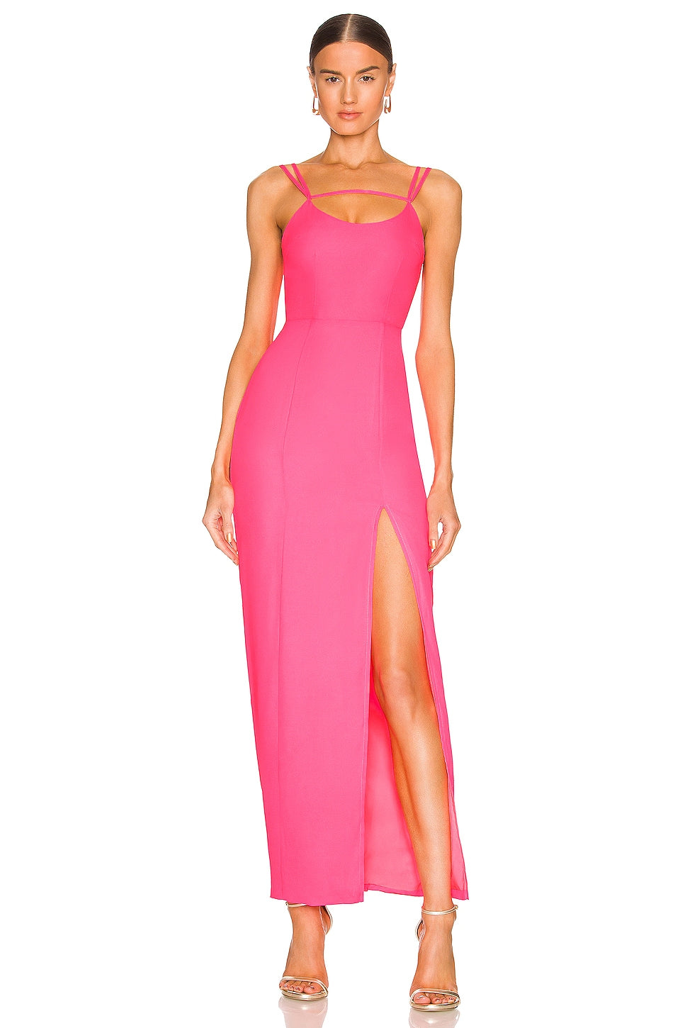 superdown Analisa Maxi Dress in Pink