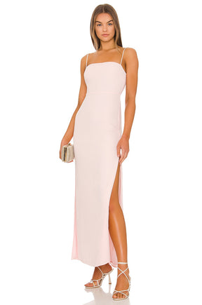 superdown Addison Maxi Dress in Blush