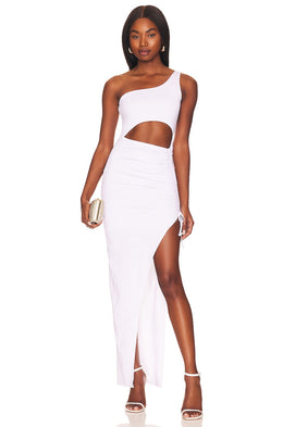 superdown Alanie Maxi Dress in White
