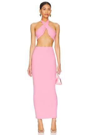 superdown Kainda Skirt Set in Pink