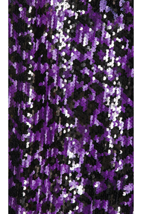 superdown Bryanna Mini Dress in Purple & Black