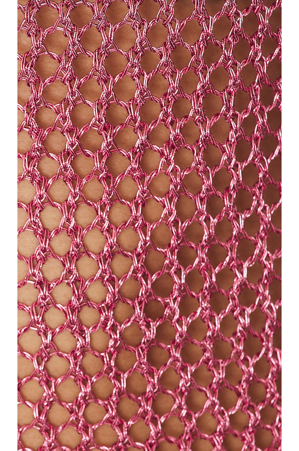 superdown Gaia Mini Dress in Pink Metallic