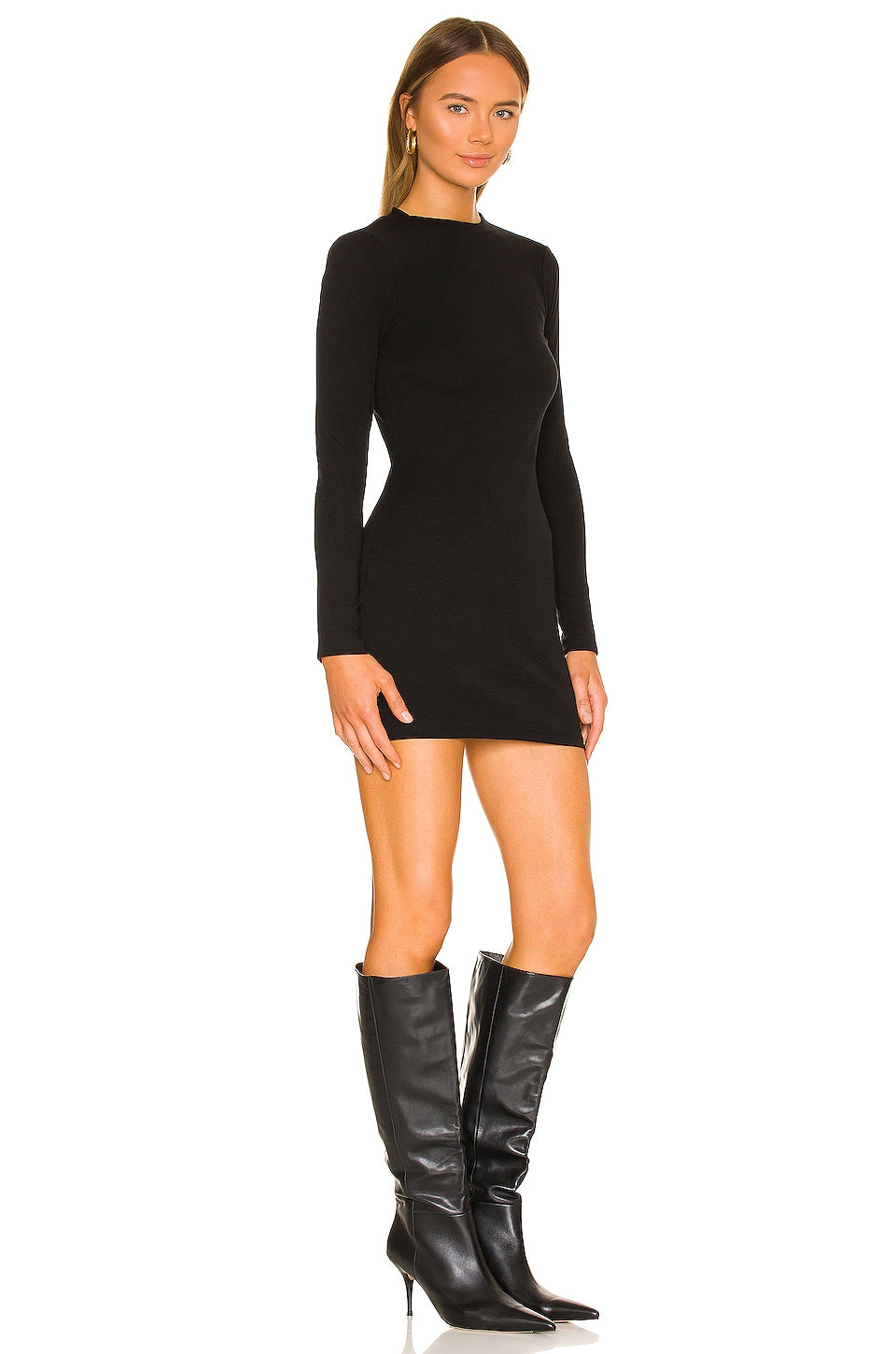 superdown Fia Mini Dress in Black