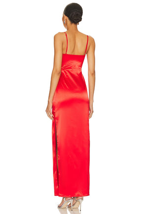 superdown Drusilla Gown in Red