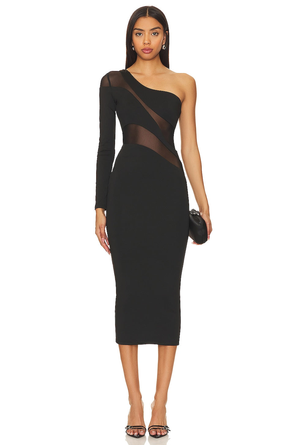 superdown Kaelyn Maxi Dress in Black
