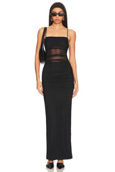 superdown Celeste Maxi Dress in Black