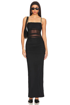 superdown Celeste Maxi Dress in Black