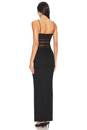 superdown Celeste Maxi Dress in Black