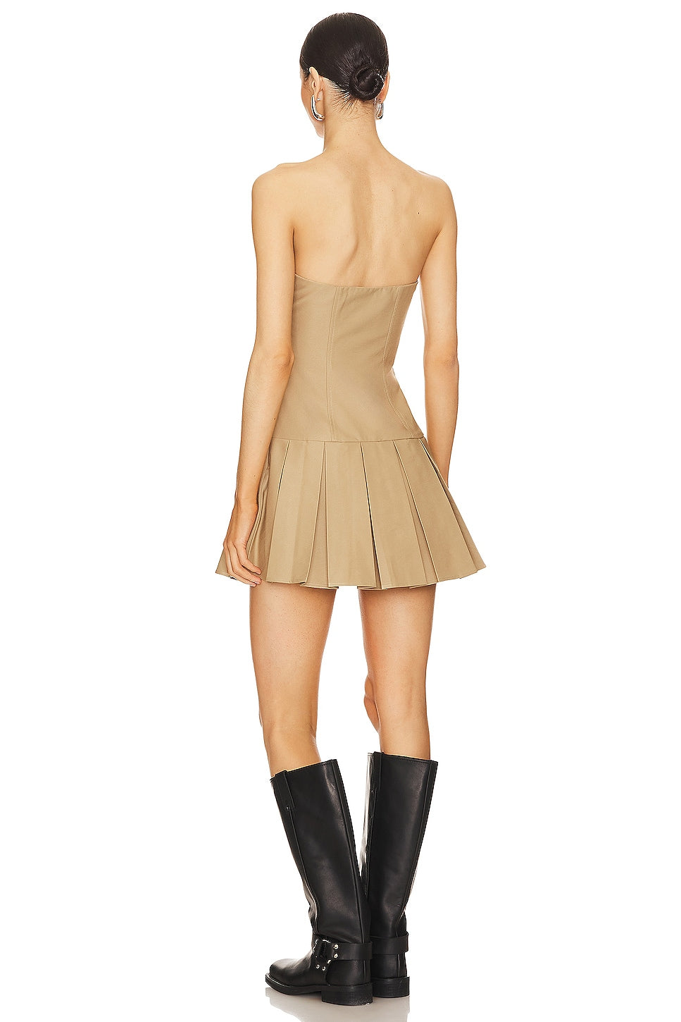 superdown Ruby Mini Dress in Tan