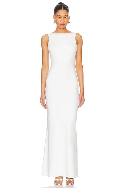 superdown Astra Maxi Dress in White