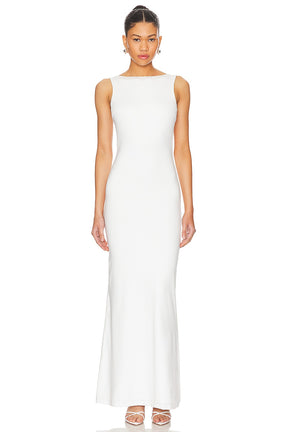 superdown Astra Maxi Dress in White